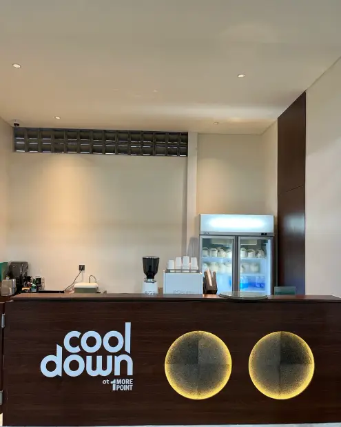 The Cool Down bar counter